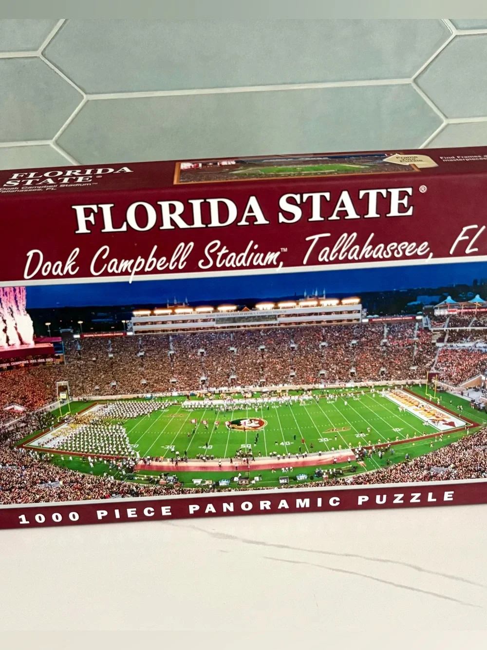 MasterPieces Florida State Seminoles 1000 Piece Puzzle Doak Campbell Stadium New